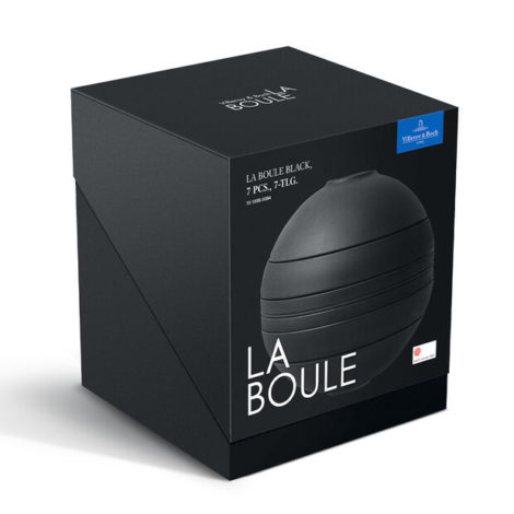 Jedálenská súprava Iconic La Boule, čierna – Villeroy & Boch_5