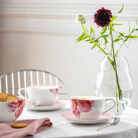 Raňajková podšálka Rose Garden, ružová, Ø 17 cm - Villeroy & Boch_2