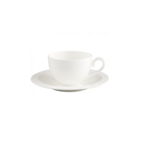 Kávová_čajová šálka s podšálkou White Pearl – Villeroy & Boch