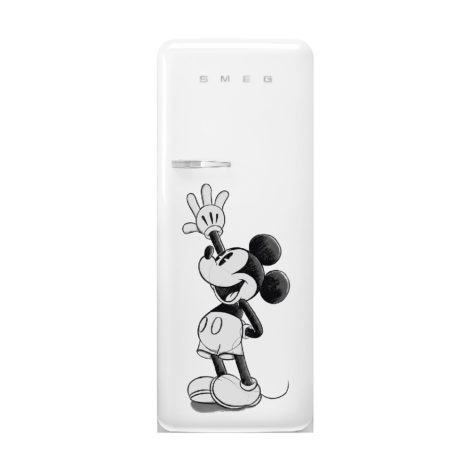 Chladnička s mraziacim boxom SMEG 50's Retro Style, otváranie pravé, 153x60 cm, Mickey Mouse