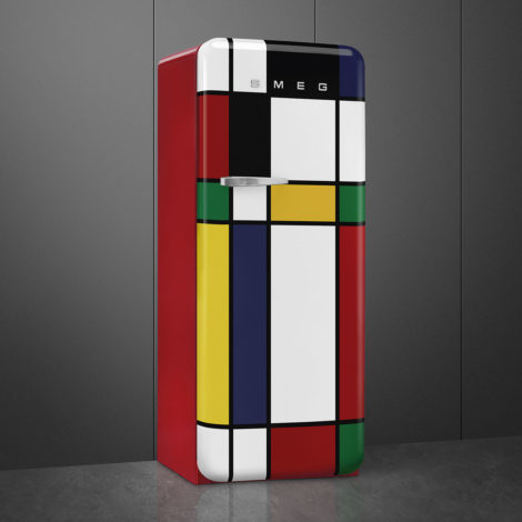 Chladnička s mraziacim boxom SMEG 50's Retro Style, otváranie pravé, 153x60 cm, Multicolor_2