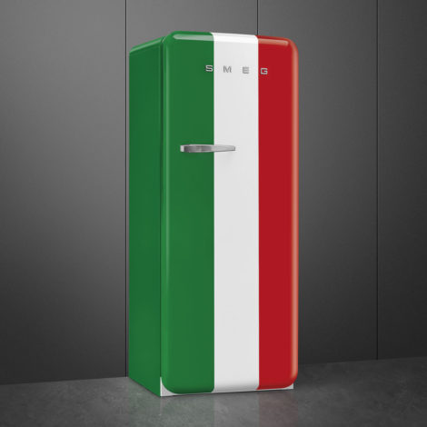 Chladnička s mraziacim boxom SMEG 50's Retro Style, otváranie pravé, 153x60 cm, Talianska vlajka_2