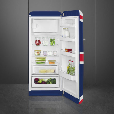Chladnička s mraziacim boxom SMEG 50's Retro Style, otváranie pravé, 153x60 cm, Union Jack_8