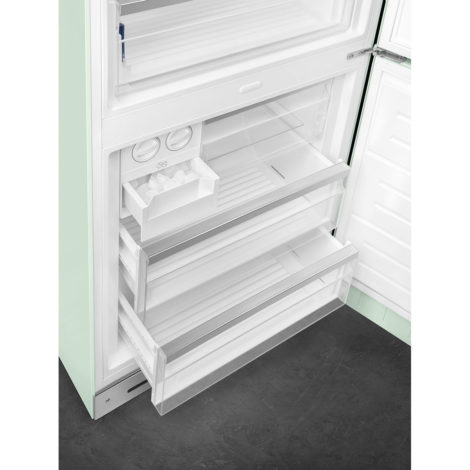 Chladnička s mrazničkou dole SMEG 50’s Retro Style, otváranie pravé, 205×70 cm zelená_10