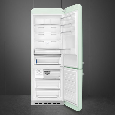 Chladnička s mrazničkou dole SMEG 50’s Retro Style, otváranie pravé, 205×70 cm zelená_2
