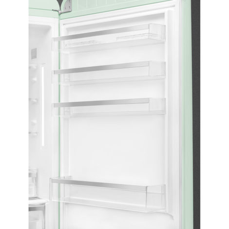 Chladnička s mrazničkou dole SMEG 50’s Retro Style, otváranie pravé, 205×70 cm zelená_8