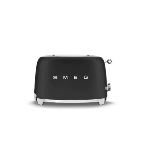 Hriankovač SMEG 50's Retro Style 2x2, 950W čierna matná