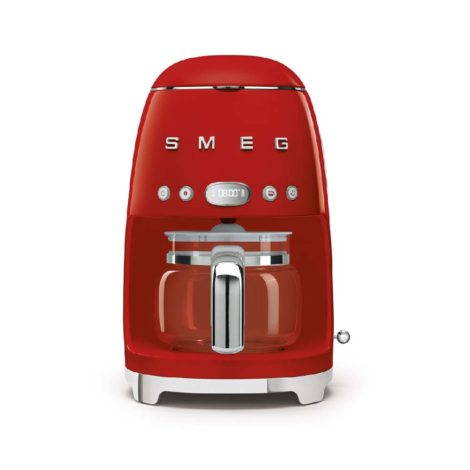 Kávovar na filtrovanú kávu SMEG 50's Retro Style 1,4l, 10 cup červená