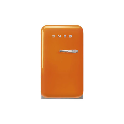 Minibar SMEG 50's Retro Style, otváranie ľavé, 74x40 cm oranžová