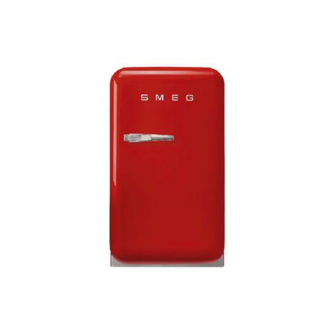 Minibar SMEG 50's Retro Style, otváranie pravé, 74x40 cm červená